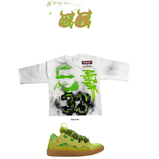 Lime green BNB shirt